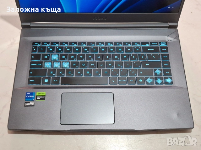 Гейминг лаптоп "MSI" - 16GB RAM / 512GB SSD / FHD / 144Hz / 15.6'' (Thin-15-B13VE), снимка 3 - Лаптопи за игри - 53815344