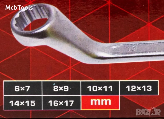 Комплект ключове лули FORCEKRAFT 6 – 17 мм 6 части, снимка 5 - Други инструменти - 53440117