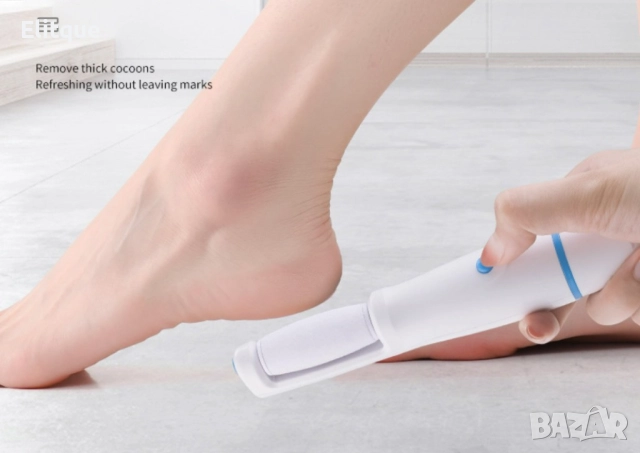 Електрически уред за премахване на мъртва кожа от петите, снимка 9 - Електрически пили за пети - 52861366