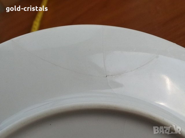 Стар български порцелан чинии, снимка 3 - Антикварни и старинни предмети - 33961705