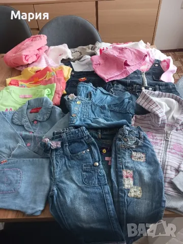 Детски дрехи за момиче 9-12 м лот
