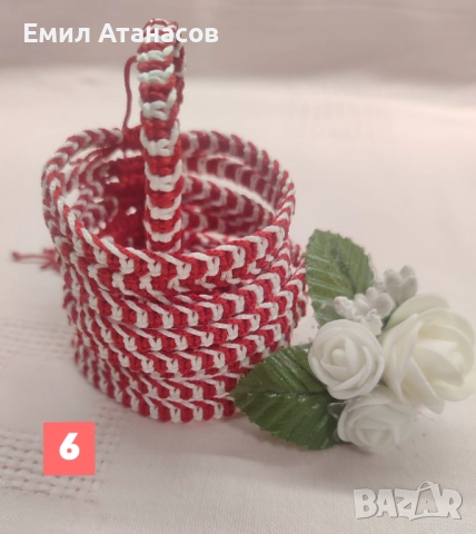 Мъжки мартеници от макраме с пристягане, снимка 6 - Други - 52041766