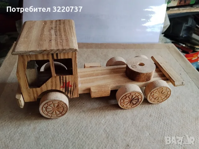 старо дървено камионче, снимка 2 - Коли, камиони, мотори, писти - 56020147