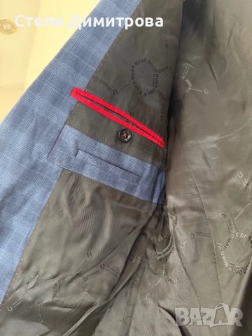 Мъжко Сако HUGO BOSS EU94-размер М, снимка 12 - Сака - 52934817