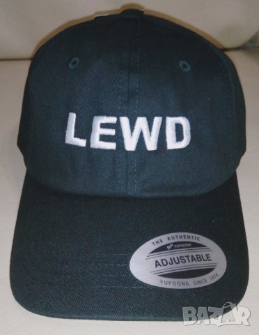 Yupoong LEWD бейзболна шапка, черна