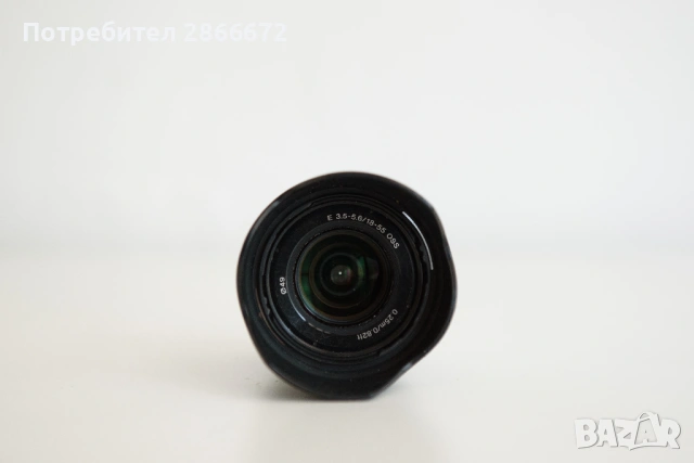 Обектив Sony E 18-55/3,5-5,6 OSS, снимка 2 - Обективи и филтри - 53537308