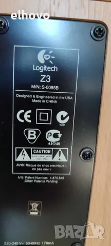 Аудио система за компютър Logitech Z3, снимка 3 - Аудиосистеми - 47662804