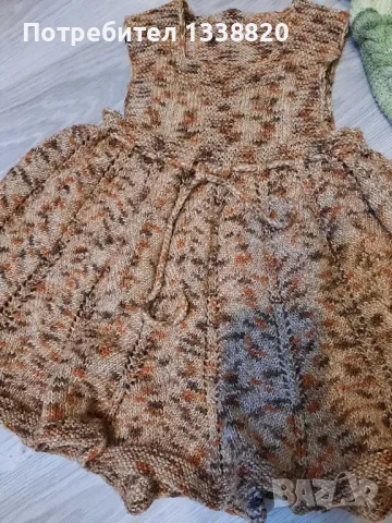 ръчно плетени детски рокли, снимка 5 - Детски рокли и поли - 47918932