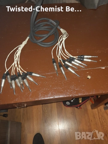 Pro Co Acculink - 8 Channel TRS Snake Cable 10 feet 