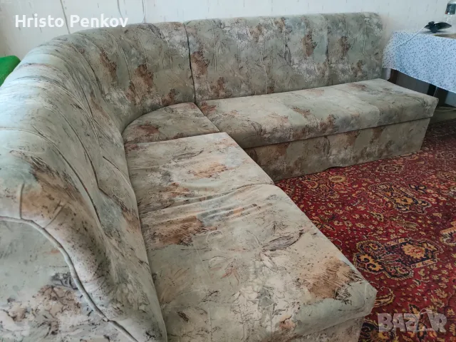 Ъглов диван разтегателен 