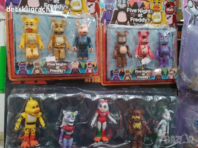Комплекти Фигурки на Five Nights at Freddy’s / Freddy, Фреди, снимка 2 - Фигурки - 47653814