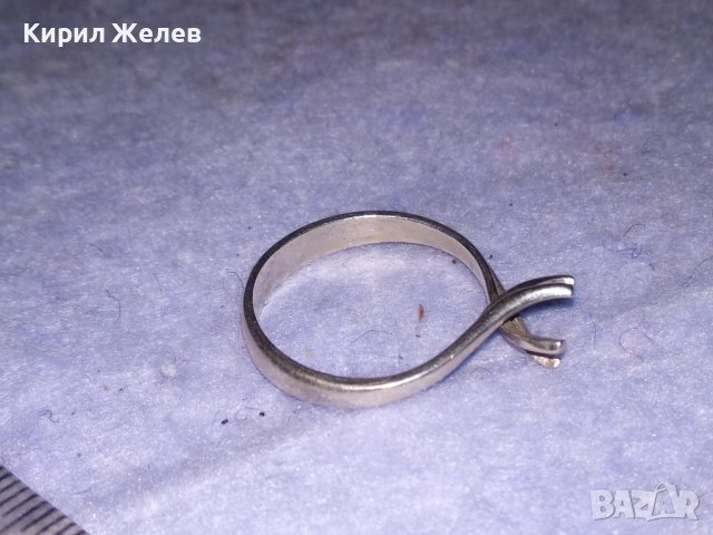 НЕЖЕН СРЕБЪРЕН ПРЪСТЕН ТИП ГОДЕЖЕН СРЕБРО 925 с ГНЕЗДО За ВГРАЖДАНЕ на СКЪПОЦЕНЕН КАМЪК 25676, снимка 13 - Пръстени - 41336849