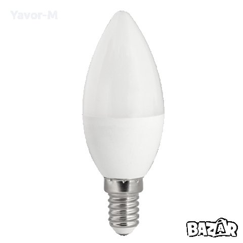 LED Лампа, Конус, 5W, E14, 3000K, 220-240V AC, Неутрална светлина, Ultralux - LCL51440, снимка 1 - Крушки - 40861840