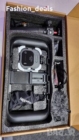 Нов стабилизатор за телефон Настолен статив LED светлина за видео влог, снимка 9 - Селфи стикове, аксесоари - 40167969