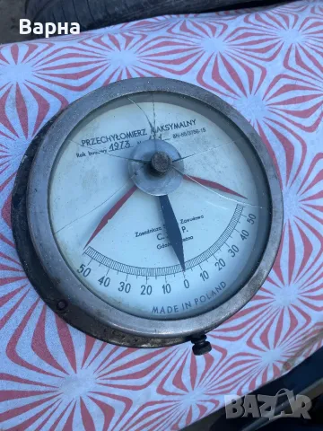 Корабен кренметер, снимка 2 - Антикварни и старинни предмети - 49125386