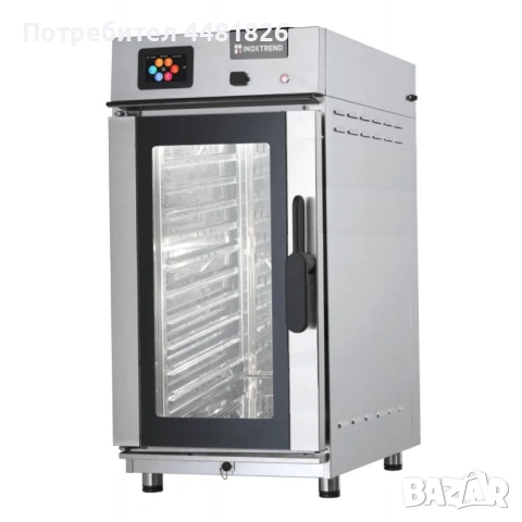 Конвектомат за 11 тави GN 1/1 със сензорен дисплей и 150 програми, снимка 2 - Обзавеждане за заведение - 53558443