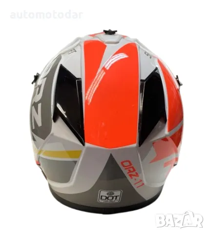 Каска за крос и атв orz, снимка 6 - Аксесоари и консумативи - 35432991