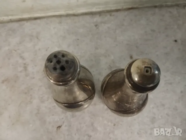 Посребрени солници комплект, снимка 2 - Други ценни предмети - 47508504