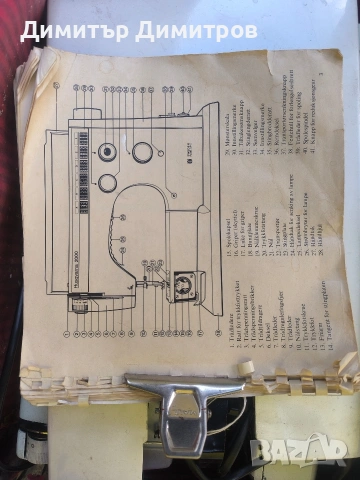 продавам шевна машина husqvarna 2000, снимка 4 - Шевни машини - 53013037