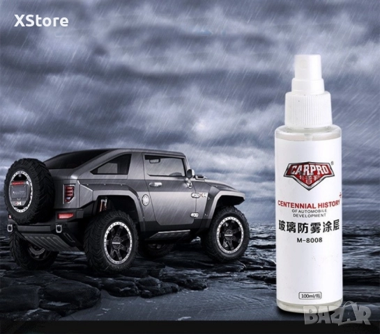 Спрей за кола CARPRO M-8008, против замъгляване на стъкла и огледала, снимка 3 - Аксесоари и консумативи - 52444399