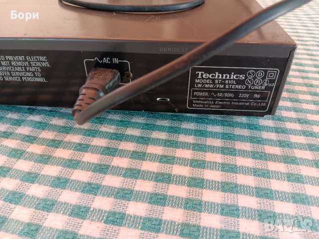 Technics ST-610L STEREO Tuner, снимка 9 - Радиокасетофони, транзистори - 41999926