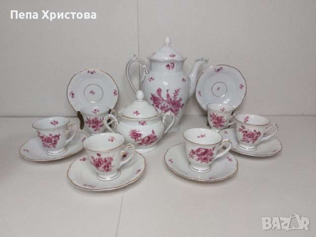 Сервиз за кафе  Rosenthal, форма "Baroque", снимка 1 - Сервизи - 44579895