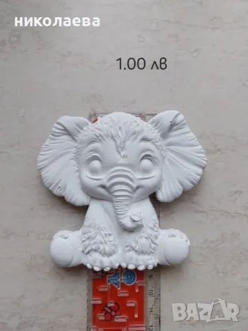 Фигурки от снежнобяла керамична смес , снимка 2 - Декорация за дома - 49430888