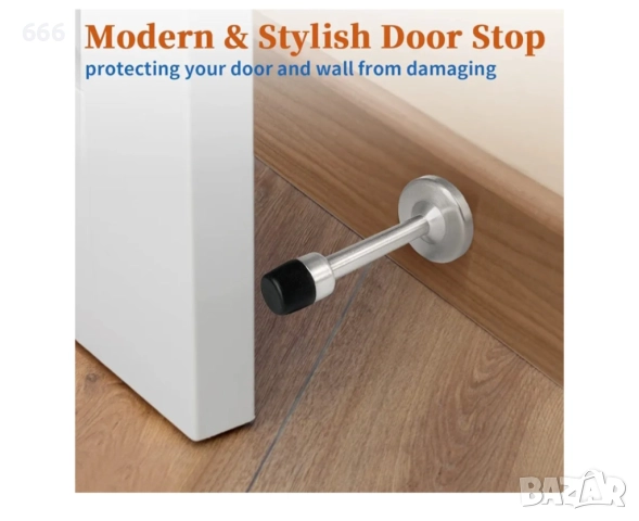 Комплект от 4 стопера за врати 7.5 см, снимка 6 - Други стоки за дома - 52942990