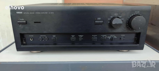 Стерео усилвател Yamaha AX-870#1, снимка 6 - Ресийвъри, усилватели, смесителни пултове - 52439632