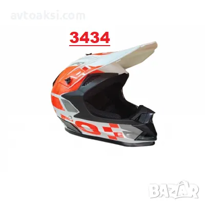 Каска Крос Мотор/Скутер/Бъги/Вело/АТВ 10-Разцветки, снимка 17 - Аксесоари и консумативи - 47590328