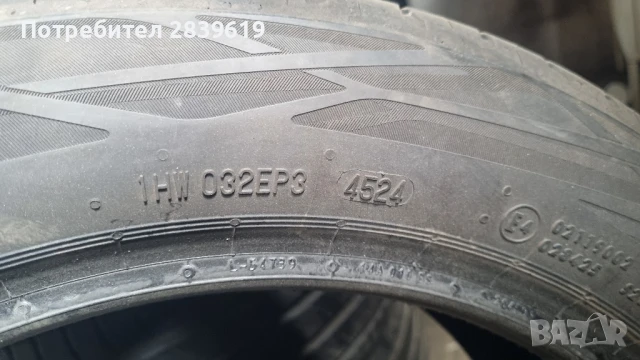  Нови Летни гуми Continental с размер 215/55/R17  4 броя