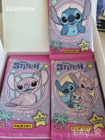 Panini Disney Stitch картички / Стич карти