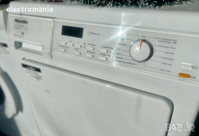 сушилня с термопомпа Miele Softtronic T8967WP 8кг, снимка 4 - Сушилни - 52932890