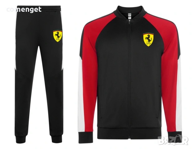 Спортен екип от горнище и долнище ФЕРАРИ / FERRARI. Или поръчай на марка по избор!, снимка 2 - Спортни дрехи, екипи - 53775549