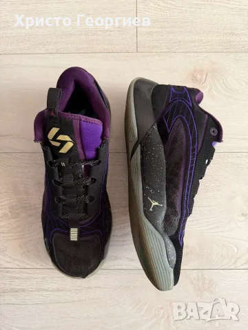 Jordan Luka 2 Black/Purple EUR 44 – като нови, снимка 2 - Маратонки - 55975699