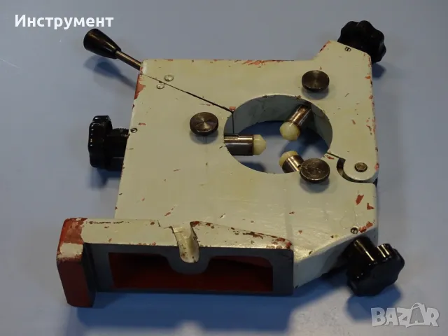 Три-опорен люнет за шлайф USSR, снимка 3 - Резервни части за машини - 49137957