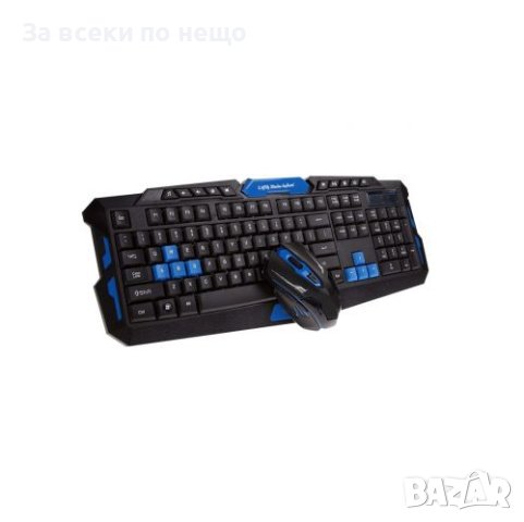 Геймърска безжична клавиатура и мишка HK8100 2.4G, снимка 3 - Геймърски - 41039428