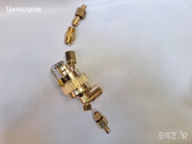 Кислород клапан редуцир-вентил,гасителен,спирателен,WITT Германия, снимка 6 - Други машини и части - 41535934