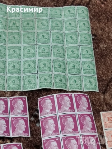 DEUTSCHES REICH. , снимка 11 - Филателия - 53420861