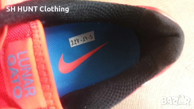 NIKE LUNAR GATO FUTSAL Football Shoes Размер EUR 40 / UK 6 за футбол естествена кожа 227-14-S, снимка 15 - Футбол - 52652296