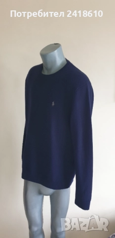 POLO Ralph Lauren Wool  / Knit Mens Size L НОВО! ОРИГИНАЛ! Мъжки Пуловер!, снимка 11 - Пуловери - 52584364