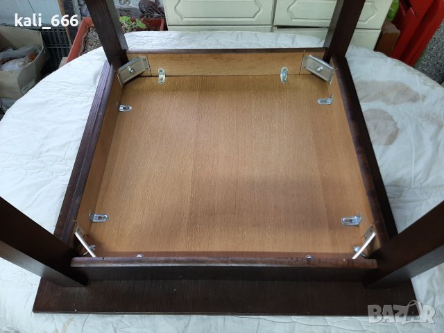 Трапезна маса +2 стола внос от Холандия , снимка 10 - Маси - 39927441