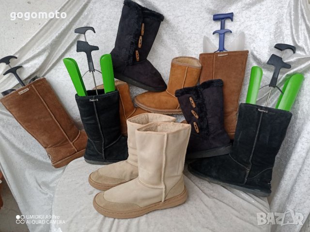 UGG® boots аналог на UGG®, N- 38 - 39, топли унисекс боти,апрески - естествен велур,естествена вълна, снимка 18 - Дамски боти - 39304989