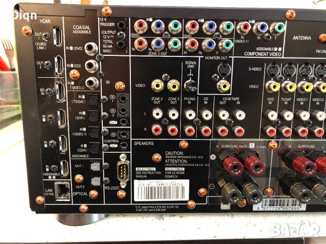 Pioneer SC-LX82, снимка 9 - Ресийвъри, усилватели, смесителни пултове - 41438042