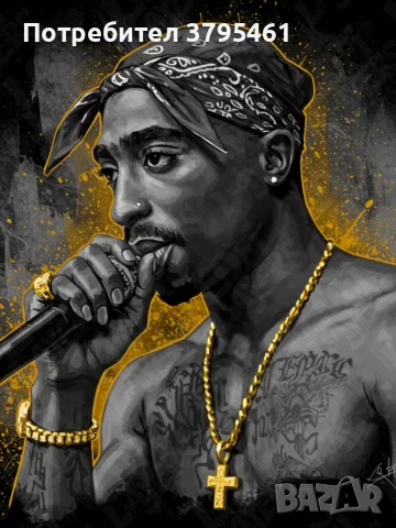 2Pac-фигури,рисунки и др., снимка 5 - Колекции - 55874027