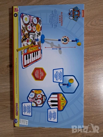 Музикален килим за игра PAW PATROL , снимка 2 - Образователни игри - 53569167