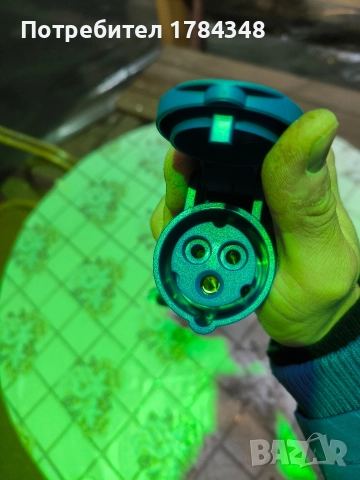 Удължител с преходник за английски стандарт , снимка 2 - Кабели и адаптери - 52697647