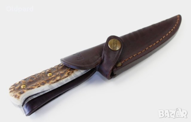 Рядък екземпляр. Немски ловен нож Forester (Solingen). , снимка 6 - Ножове - 39242244