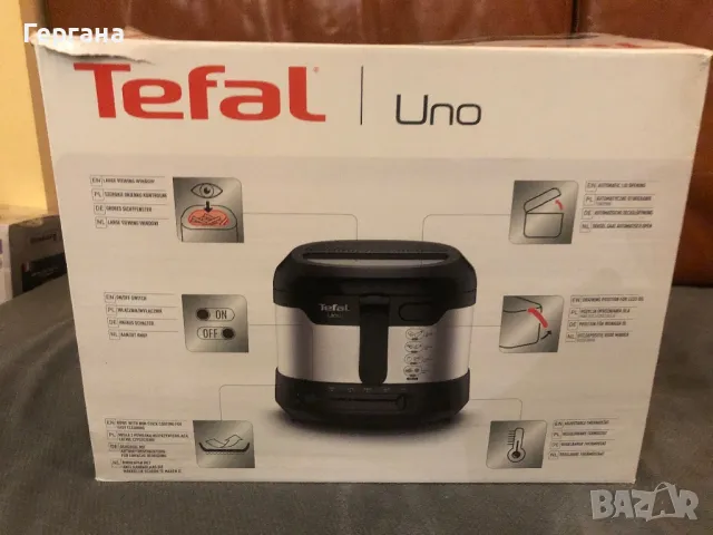 Фритюрник TEFAL UNIO 1,8l, снимка 5 - Фритюрници - 49511936