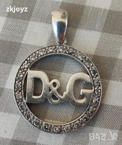 НОВА СРЕБЪРНА ВИСУЛКА D&G 6.88 грама /ПРОБА 925